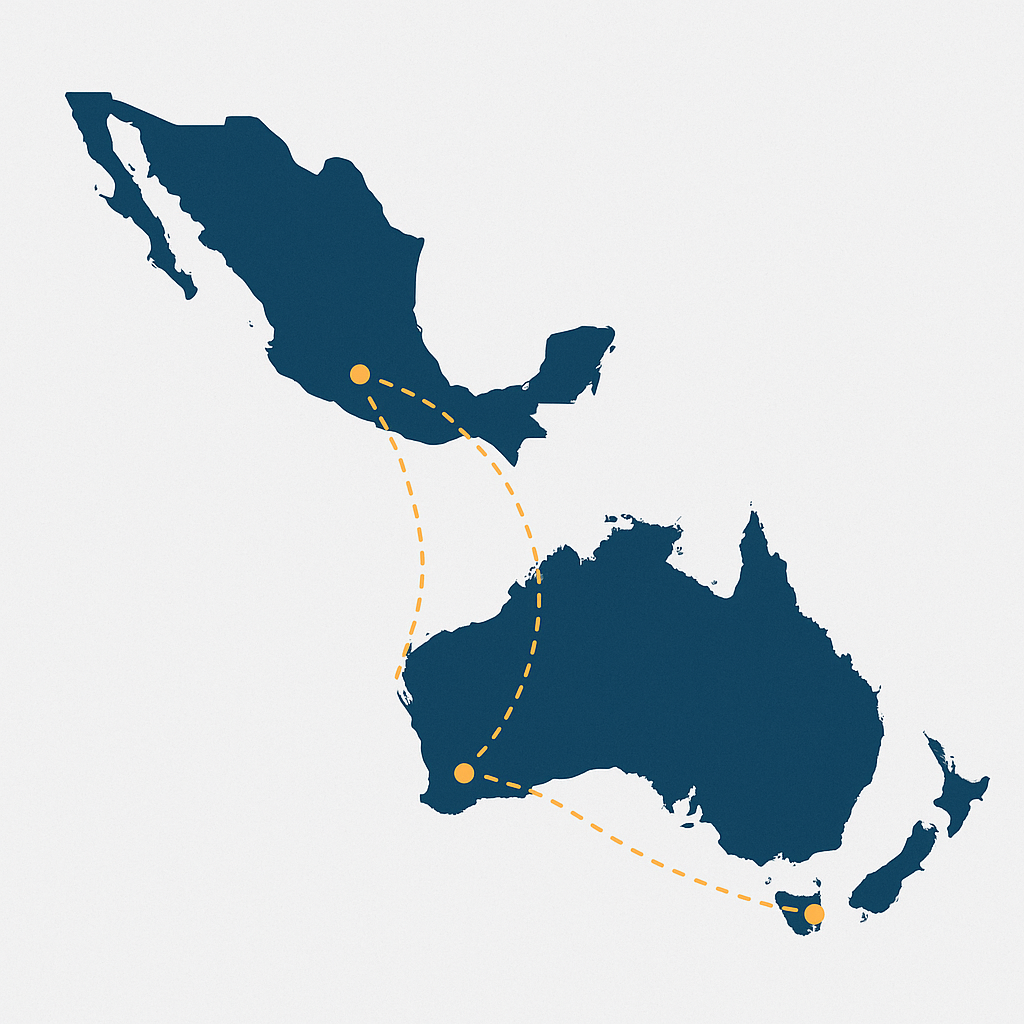 Business collaboration Mexico-Australia-NZ